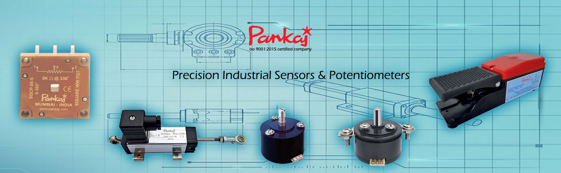 Precision Industrial Sensors & Potentiometers