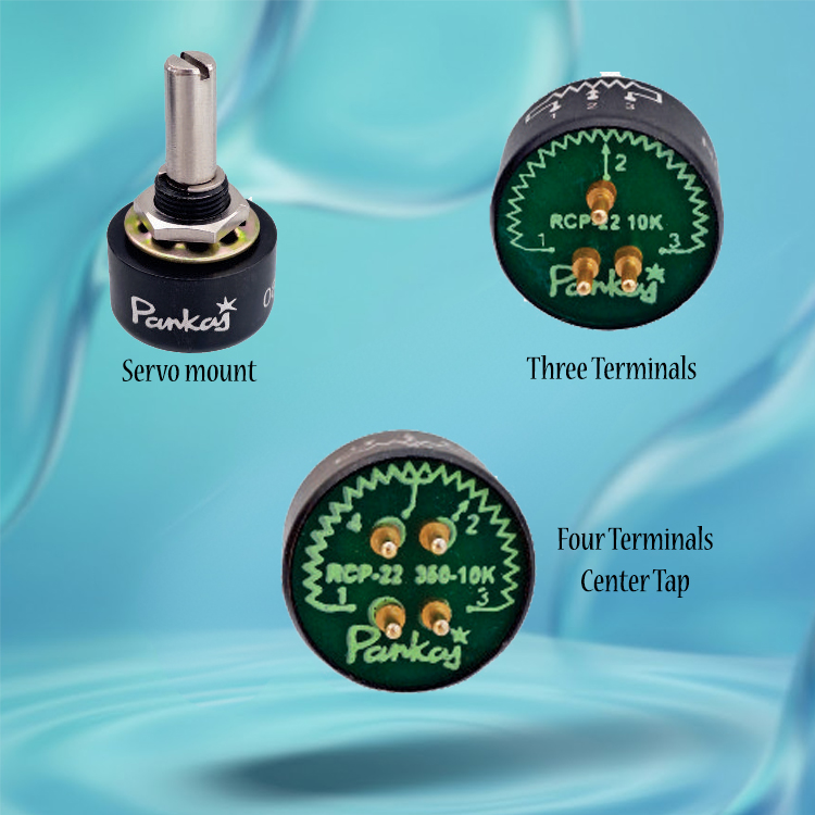 Rotary Conductive Plastic Servo Potentiometer - RCP-22-B