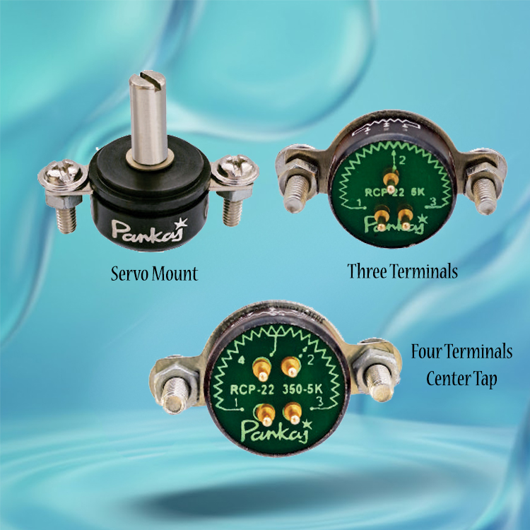 Rotary Conductive Plastic Potentiometer Model: RCP-22 S